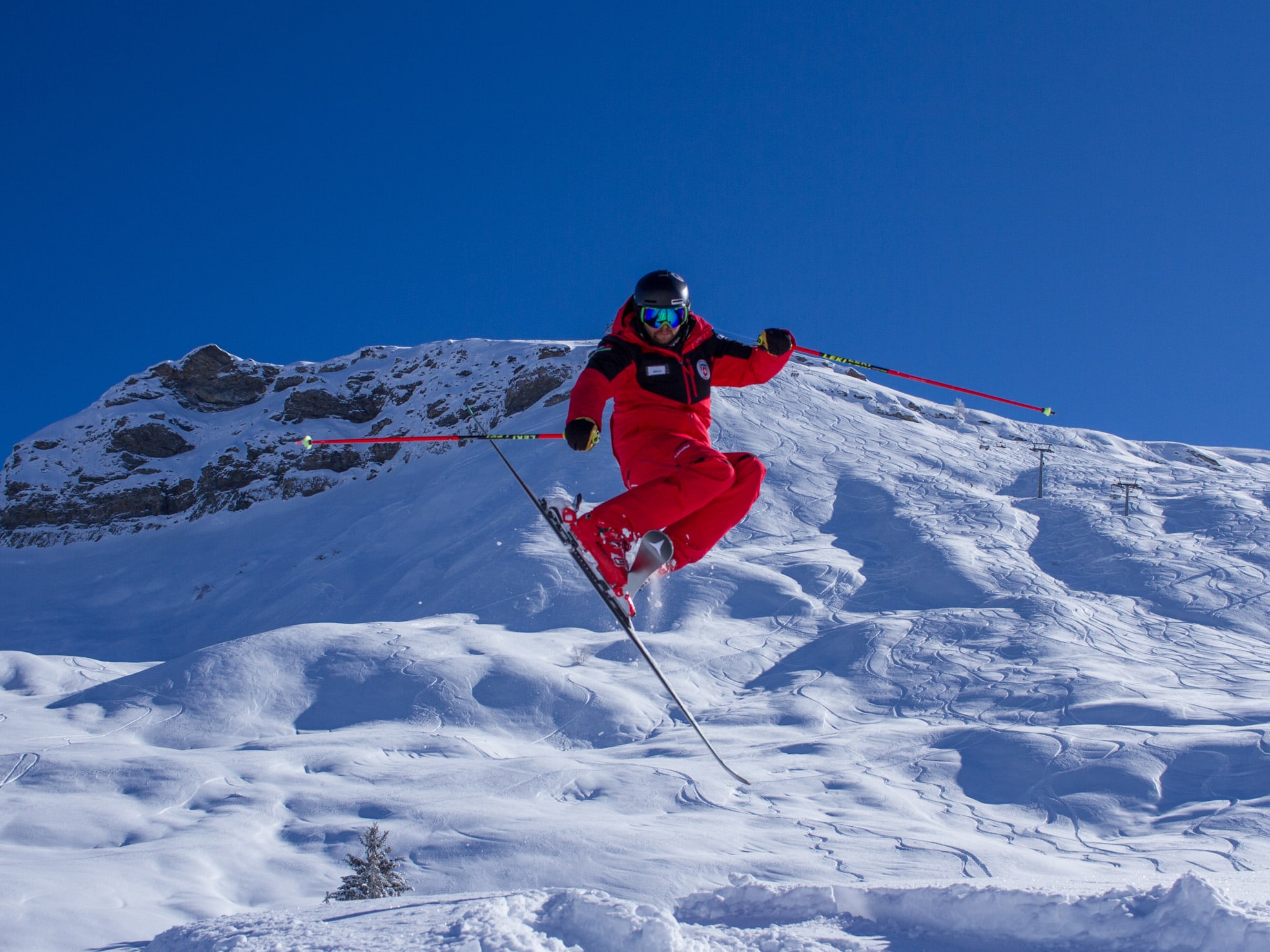 Demoshow Ski & Snowboardschule Mundaun