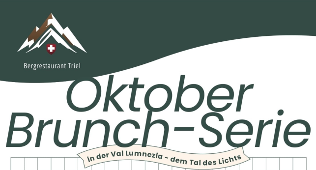 Oktober Brunch im Bergrestaurant Triel